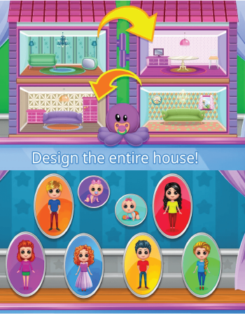 Doll House Game - Design and Decoration