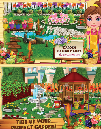 Garden Design Games – Flower Decoration